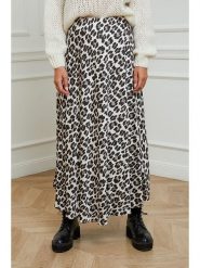 L'armoire de Suzette Spódnica w kolorze kremowo-czarnym rozmiar: 34/36. Brązowe spódnice damskie L'armoire de Suzette, l, bez wzorów, z wiskozy, klasyczne, maxi. Za 86.99 zł.