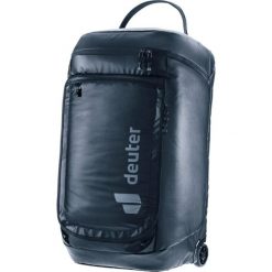 Torba podróżna deuter Duffel Pro Roller. Czarne torby podróżne Deuter, bez wzorów. Za 869.99 zł.