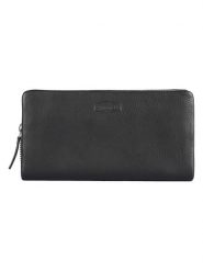 SPARWELL Skórzany portfel "Olivia" w kolorze czarnym - 20 x 10,5 x 2,5 cm rozmiar: onesize. Czarne portfele damskie SPARWELL, bez wzorów, z materiału. Za 141.45 zł.