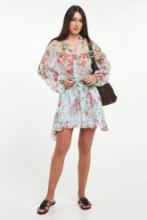 Sukienka mini ze wzorem LIU JO. Sukienki damskie Liu Jo, bez wzorów, bez ramiączek. Za 949.00 zł.