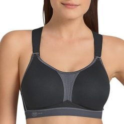 Stanik do biegania dynamiX star Racerback z wysoki poziomem podtrzymywania. Brązowe obuwie sportowe damskie ANITA ACTIVE, z elastanu, bez zapięcia, do biegania. Za 363.00 zł.