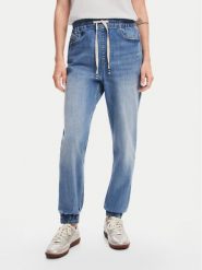 Desigual Jeansy Caliope 24WWDD83 Niebieski Regular Fit. Niebieskie jeansy damskie Desigual. Za 199.99 zł.