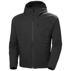 Kurtka turystyczna Helly Hansen Odin Stretch Insulat 2.0. Czarne kurtki damskie Helly Hansen, na lato, xl, bez wzorów, z elastanu, z kapturem. Za 1,043.50 zł.