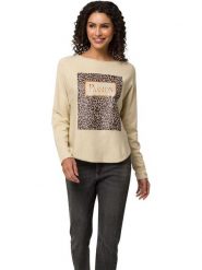 Heine Koszulka w kolorze beżowym rozmiar: 44. Brązowe bluzki damskie Heine, bez wzorów, bez kołnierzyka, bez ramiączek. Za 57.20 zł.