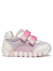 Geox Sneakersy B Iupidoo Girl B3558A 01454 C0761 Różowy. Czerwone trampki dziewczęce Geox, bez wzorów, z materiału, bez zapięcia. Za 249.99 zł.