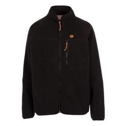 Damska Bluza Polarowa Quake Ze Skórzanym Wykończeniem. Czarne bluzy damskie Trespass, na zimę, m, bez wzorów, z dzianiny, bez kaptura. Za 163.99 zł.