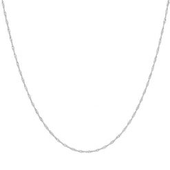 Rafaela Donata Łańcuszek Srebro wysokiej próby Srebrny Naszyjniki 1 ct Damski. Szare naszyjniki damskie Rafaela Donata, srebrne. Za 189.99 zł.