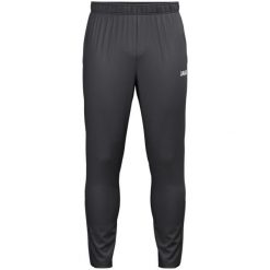 Spodnie treningowe Jako One. Niebieskie spodnie sportowe damskie JAKO, l, bez wzorów, z materiału, do biegania. Za 247.00 zł.