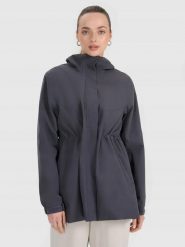 KURTKA PARKA DAMSKA 4F PRZEJŚCIOWA MEMBRANA 8000 Z KAPTUREM SZARA. Szare parki damskie 4F, l, z kapturem. Za 349.99 zł.