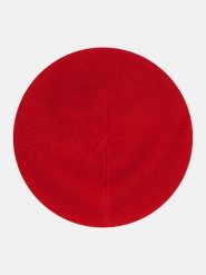 Perfect Cashmere Kaszmirowa czapka "Paris" w kolorze czerwonym rozmiar: onesize. Czerwone czapki damskie Perfect Cashmere, bez wzorów, z kaszmiru. Za 205.45 zł.