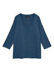 Vero Moda Sweter w kolorze niebieskim rozmiar: S. Niebieskie swetry klasyczne damskie Vero Moda, s, bez kołnierzyka. Za 52.55 zł.