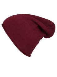 Zwillingsherz Czapka beanie w kolorze bordowym rozmiar: onesize. Czerwone czapki damskie Zwillingsherz, bez wzorów, z kaszmiru. Za 59.45 zł.