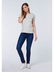 Detto Fatto Koszulka w kolorze szarym rozmiar: 44. Szare koszulki damskie Detto Fatto, bez wzorów, z bawełny, bez kołnierzyka, bez ramiączek. Za 60.99 zł.