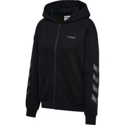 Bluza damska z kapturem Hummel Keeper Chevron. Czarne bluzy damskie Hummel, m, bez wzorów, z bawełny, z kapturem. Za 294.50 zł.