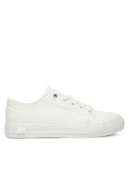 Lee Tenisówki Ava C Women Low -50251009 .1FG Biały. Białe obuwie sportowe damskie Lee, bez wzorów, z materiału, bez zapięcia. Za 109.99 zł.