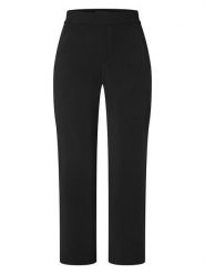 MAC Spodnie "Chiara" w kolorze czarnym rozmiar: 46/L23. Czarne spodnie materiałowe damskie MAC, bez wzorów, z materiału. Za 195.99 zł.