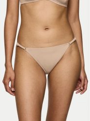 Triumph Dół od bikini Midnight 10222211 Beżowy. Brązowe bikini Triumph, bez wzorów, z syntetyku. Za 45.00 zł.