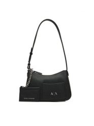 Armani Exchange Torebka XW001571 AF15625 UC001 Czarny. Czarne torebki klasyczne damskie Armani Exchange, ze skóry, bez dodatków. Za 519.99 zł.