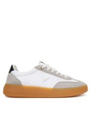 Guess Sneakersy FLPPAR FAB12 Biały. Białe obuwie sportowe damskie Guess, z materiału, bez zapięcia. Za 529.99 zł.