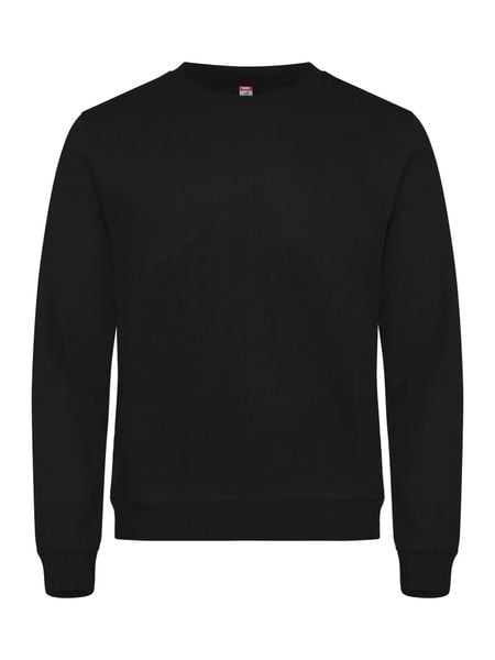 Clique Basic Roundneck bluza unisex o stabilnej strukturze – black. Czarne bluzy damskie CLIQUE, m, bez wzorów, z bawełny, bez kaptura. Za 149.48 zł.