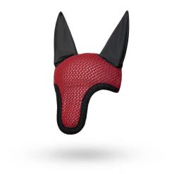 Czapka z muchą dla koni Galop Wear. Czerwone czapki damskie GALOP WEAR, bez wzorów. W wyprzedaży za 113.05 zł.