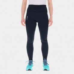 Legginsy damskie do biegania Inov-8 Active Tights. Czarne legginsy damskie Inov-8, l, bez wzorów, z materiału. Za 203.49 zł.
