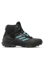 Adidas Trekkingi Terrex Swift R3 Mid Gtx W GORE-TEX HP8712 Czarny. Czarne obuwie trekkingowe damskie Adidas, z gore-texu, bez zapięcia. Za 559.99 zł.