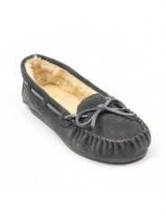 NICEBAY Skórzane mokasyny "Tauriel" w kolorze szarym rozmiar: 39. Szare mokasyny damskie NICEBAY, ze skóry, bez obcasa. Za 214.45 zł.
