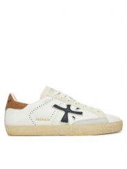 Premiata Sneakersy STEVEND VAR 6664 Biały. Białe obuwie sportowe damskie Premiata, ze skóry, bez zapięcia. Za 779.99 zł.