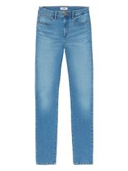 Wrangler Dżinsy - Skinny fit - w kolorze niebieskim rozmiar: W36/L32. Niebieskie jeansy damskie Wrangler. Za 184.02 zł.