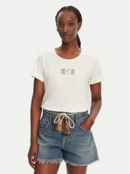 Liu Jo T-Shirt TA5180 JS923 M9248 Żółty Regular Fit. Żółte t-shirty damskie Liu Jo, m, bez wzorów, z bawełny, bez kołnierzyka. Za 179.99 zł.