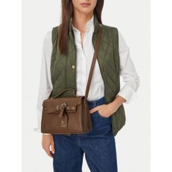 Torebka Beverly Hills Polo Club. Brązowe torebki klasyczne damskie Beverly Hills Polo Club, bez dodatków. Za 199.99 zł.