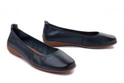 JOSEF SEIBEL 74801 133 530 Fenja 01 ocean, baleriny damskie. Niebieskie balerinki damskie Josef Seibel, bez wzorów, ze skóry. Za 359.90 zł.