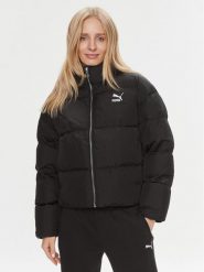 Puma Kurtka zimowa Classics 621693 Czarny Oversize. Czarne kurtki damskie Puma, na zimę, m, bez wzorów, z syntetyku, bez kaptura. Za 489.99 zł.