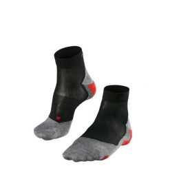 Skarpetki damskie Falke RU5. Czarne skarpetki damskie Falke, bez wzorów, z materiału. Za 112.40 zł.