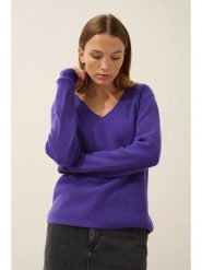 Just Cashmere Kaszmirowy sweter "Cielora" w kolorze fioletowym rozmiar: XL. Różowe swetry klasyczne damskie Just Cashmere, xl, z kaszmiru, bez kołnierzyka. Za 346.99 zł.