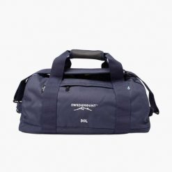 Torba Unisex Swedemount Small Duffel Bag wodoodporna. Niebieskie torby sportowe SWEDEMOUNT, bez wzorów, z tkaniny, małe. W wyprzedaży za 147.00 zł.