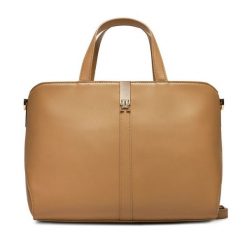 Torebka Tommy Hilfiger. Brązowe torebki klasyczne damskie Tommy Hilfiger, bez dodatków. Za 429.99 zł.