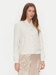 Guess Kurtka przejściowa W5RL10 WGVH2 Écru Regular Fit. Kurtki damskie Guess, l, z aplikacjami, z syntetyku, bez kaptura. Za 369.99 zł.