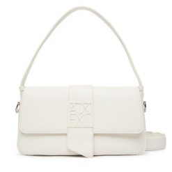 Torebka Armani Exchange. Białe torebki klasyczne damskie Armani Exchange, bez dodatków. Za 609.99 zł.
