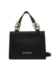 LOVE MOSCHINO Torebka JC4006PP1OLB0000 Czarny. Czarne torebki klasyczne damskie Love Moschino, ze skóry, bez dodatków. Za 939.99 zł.