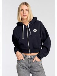 Converse Bluza w kolorze czarnym rozmiar: XXL. Czarne bluzy damskie Converse, xxl, bez wzorów, bez kaptura. Za 184.46 zł.