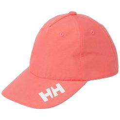 Czapka z daszkiem Helly Hansen Crew Cap 2.0. Czerwone czapki z daszkiem damskie Helly Hansen, bez wzorów. Za 188.00 zł.