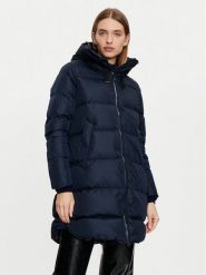 Bomboogie Płaszcz zimowy CW6630TTNP4 Granatowy Regular Fit. Niebieskie płaszcze damskie Bomboogie, na zimę, bez wzorów, z syntetyku, bez kaptura. Za 1,129.00 zł.