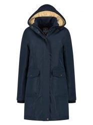 MGO leisure wear Parka "Suzan" w kolorze granatowym rozmiar: XXL. Niebieskie parki damskie MGO leisure wear, s, bez kaptura. Za 224.52 zł.
