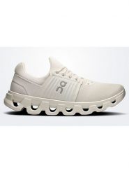 ON RUNNING Buty "Cloudswift 4" w kolorze kremowym do biegania rozmiar: 43. Brązowe obuwie sportowe damskie On Running, bez zapięcia, do biegania. Za 610.62 zł.