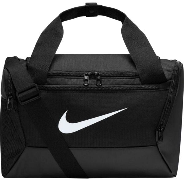 Torba Podróżna Brasilia 9.5 25L. Czarne torby podróżne Nike, bez wzorów, z materiału. Za 200.99 zł.