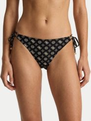 Guess Dół od bikini E6GO06 MC04R Czarny. Czarne bikini Guess, z aplikacjami, z syntetyku. Za 239.99 zł.