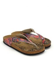 Calceo Japonki ze wzorem rozmiar: 38. Klapki damskie Calceo, bez wzorów, z otwartym noskiem, bez obcasa, bez zapięcia. Za 165.99 zł.