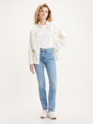 Levi´s Dżinsy - Slim fit - w kolorze błękitnym rozmiar: W23/L30. Niebieskie jeansy damskie z podwyższonym stanem. Za 96.60 zł.
